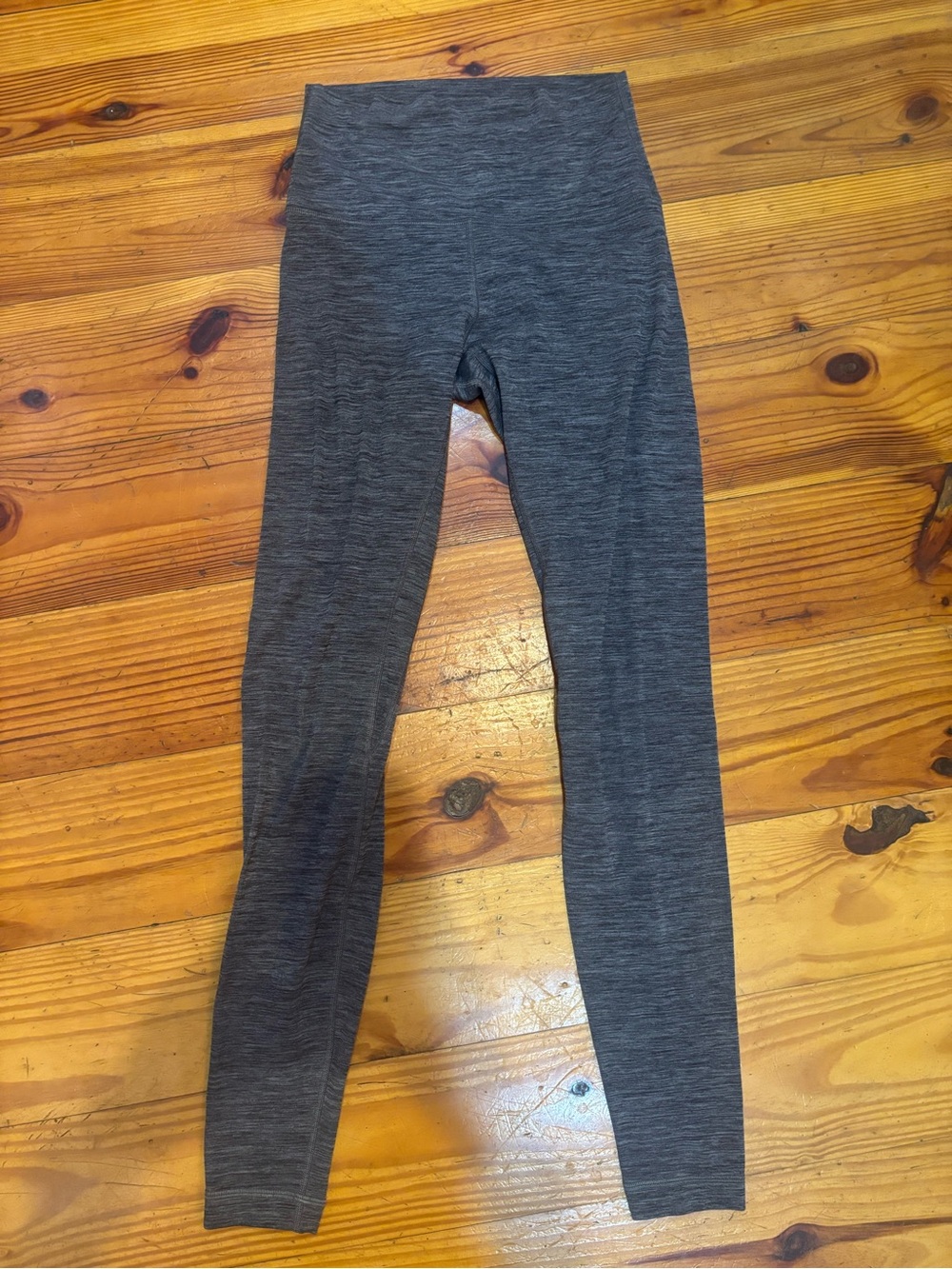 lululemon athletica Heathered Dark Gray High-Rise Leggings